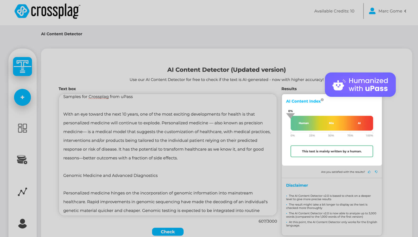 Effective AI Bypasser Against Any AI Detector